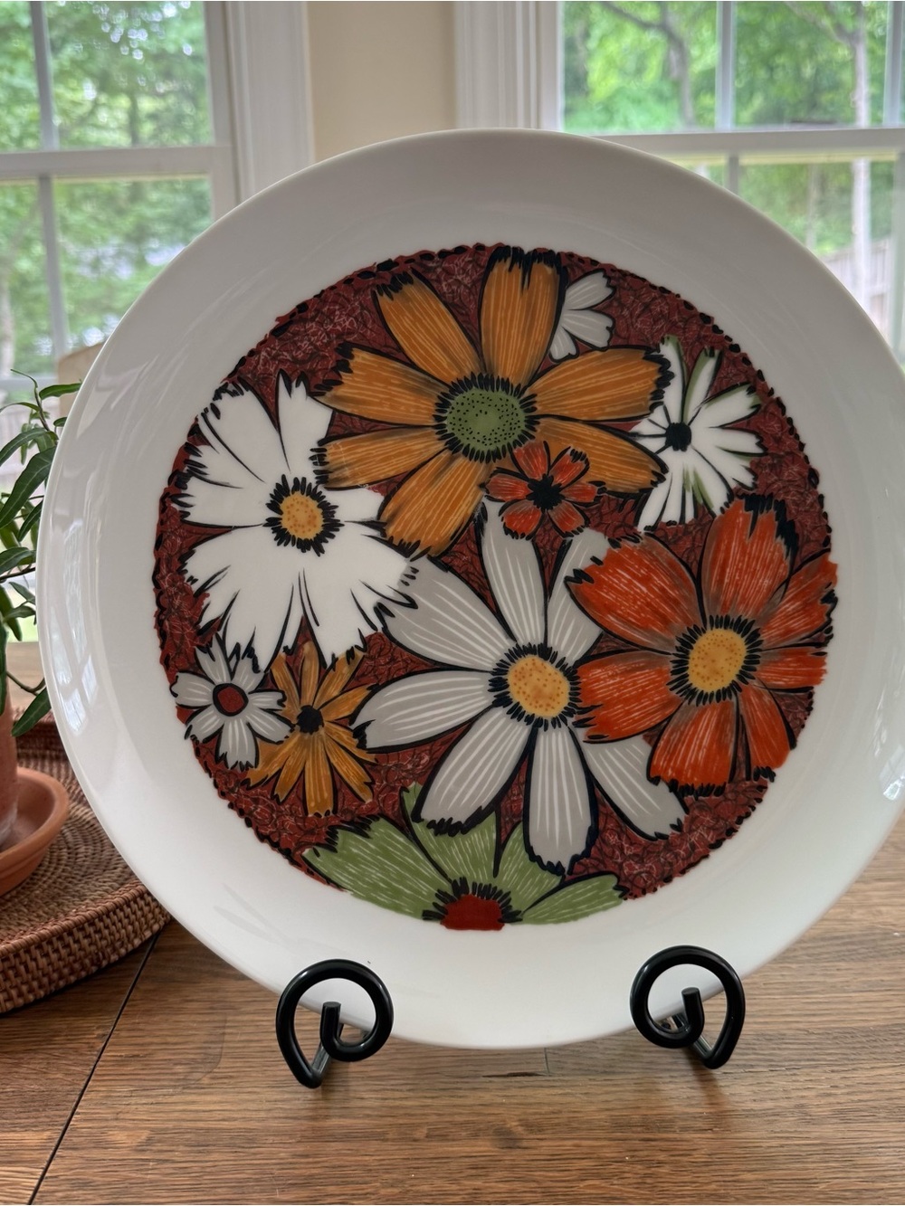 Vintage Noritake Culebra Floral 12” Platter Serving Plate
